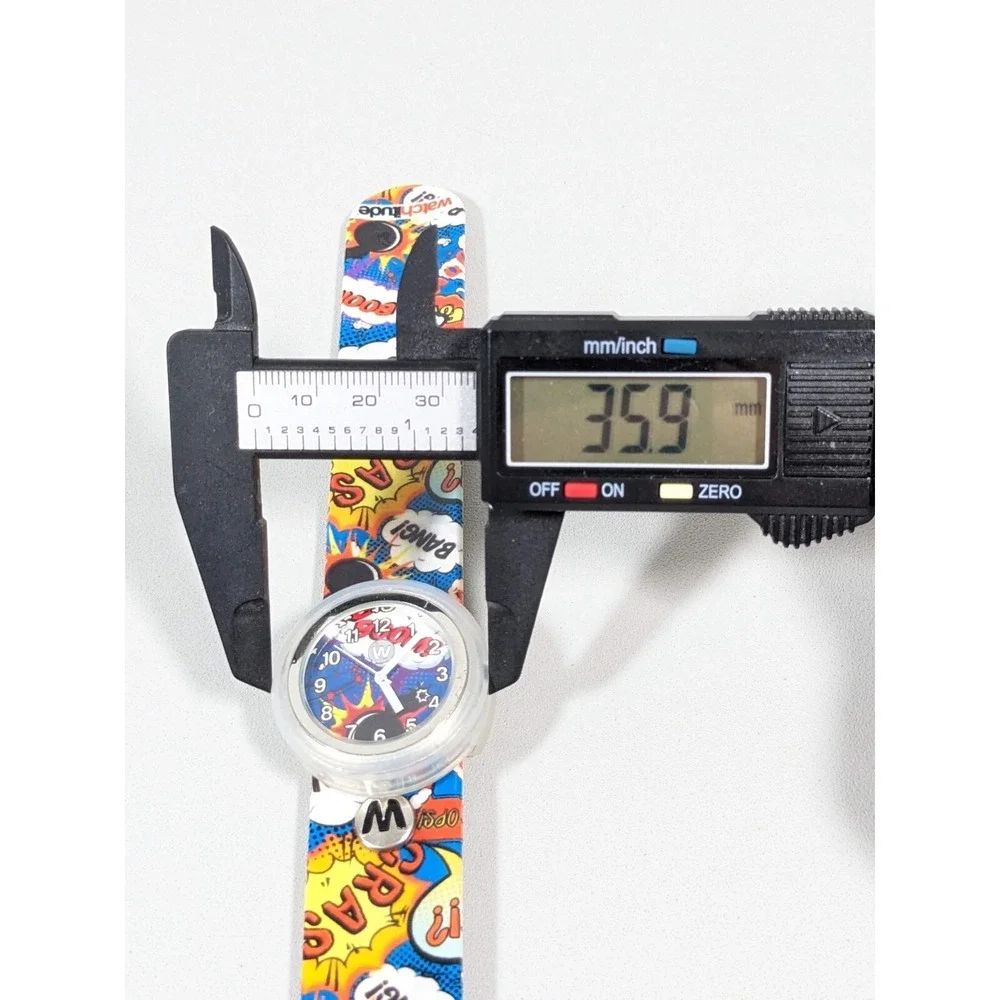 Watchitude Comic Bang Boom Crash Slap Watch Colorful Adjustable‎ Strap